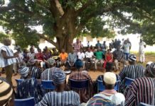 Yagbonwura Sends Delegation To The West Gonja Hospital at Damongo