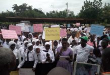 Damongo Schools & Stakeholders March To Demand Immediate Climate Change Action