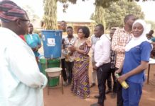 Coronavirus: Salaga South NDC Candidate Donates Items To Hospital