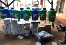 Damongo: Ex- President Mahama Donates To Hospital He Was Born