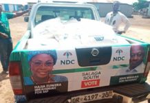 Salaga South: NDC Candidate Donates 210 Bags Of Sugar To Constituency