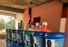 Samuel Aboagye Donates Items To Obuasi East Constituency