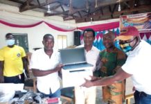 Damongo: MP Donates Laptop And Printer To Council Of Churches