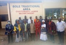 New Management Committee of Bole Customary Land Secretariat inaugurated