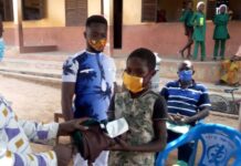 Damongo Basic School Teacher Donates School Uniforms To Pupils