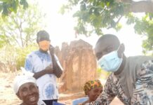 Vision Way Organisation Donates Food Stuffs to 100 widows in the Sawla Tuna Kalba District