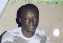 Bole Police Declare Suspected Notorious Armed Robber wanted