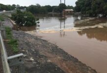 Damongo Town Flooded After Heavy Rains