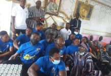 Wuripe & Sons Royal Lodge Donates Drinks and cash To Support Bole Damba