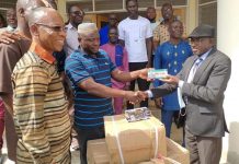 Sawla MP Donates 1080 mathematical sets to BECE candidates in constituency