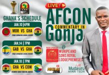 Wuripe & Sons To Sponsor Nkilgi FM’s Live AFCON commentary on Black Star matches