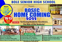 Bole Senior High School to Hold a Homecoming Programme