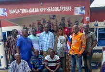 Sawla DCE Holds meeting with new NPP executives