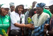West Gonja: Mrs Jinapor Plants 2000 tress at Busunu as contribution to fighting Climate Change
