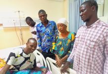 Damongo: MP assists Young man who lost his leg through accident