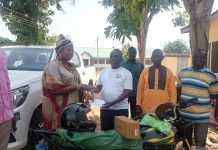 Bole: US Zakat Foundation Donates 2 Motorcycles to Health Directorate & GES