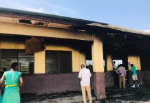 Fire Destroys Hostel of Sawla Senior High School