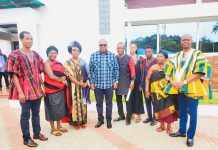 Former President Mahama receives family of late Mr Glavee
