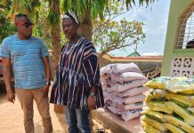 Dr Bawumia Donates Food Items to Yagbonwura
