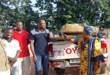 Bole NDC Aspirant ‘MAY’ donates hospital beds to Kwame Kwesi CHIPS Compound