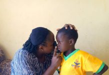 Gindabo Community Benefits Free Eye Care Medical Screening From Bless Eye Care