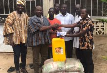 John Mahama Supports Bole Damba with Gh¢10,000 & Food Stuffs