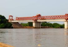 Bridge on Black Volta at Bole linking Ghana- Côte d’Ivoire takes shape