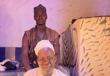 Chief Awushi Boresa (I) enskined as Kportor Chief