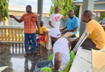 Bole- Bamboi NDC Serial Callers Donate to Support MP’s campaign