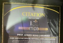 Proff Nuhu Zakariah Recieves 2024 Ghana 100 Most Influential People Award