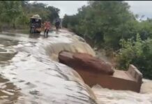 STK: Flooding Causes Kunfusi Dam Collapse, Cuts Off 15,000 Residents in Savannah Region