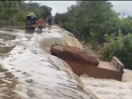 STK: Flooding Causes Kunfusi Dam Collapse, Cuts Off 15,000 Residents in Savannah Region